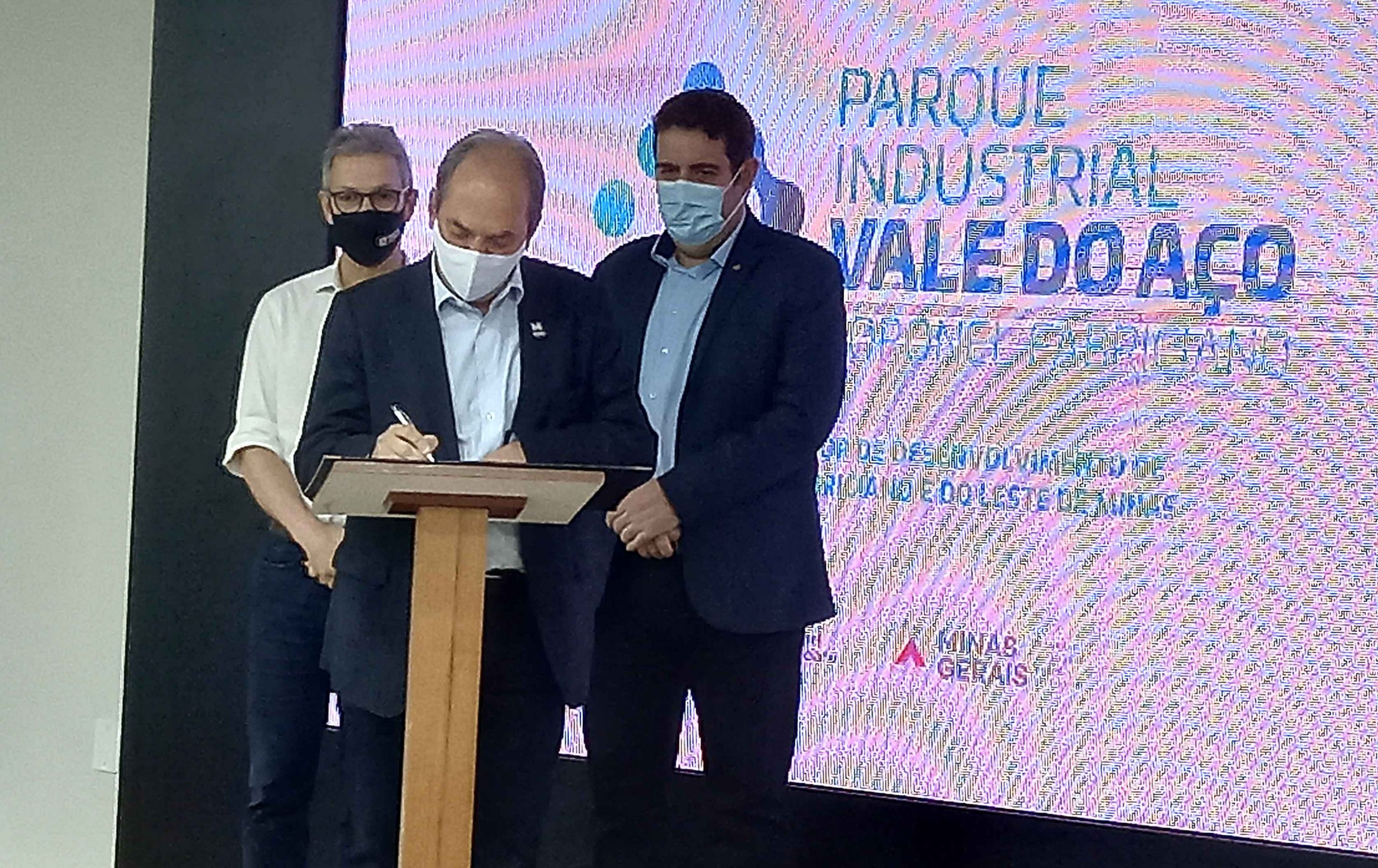 Município de Coronel Fabriciano, Governo Zema e Fiemg assinam termo de cooperação mútua pelo Parque Industrial Vale do Aço – Revista Caminhos Gerais