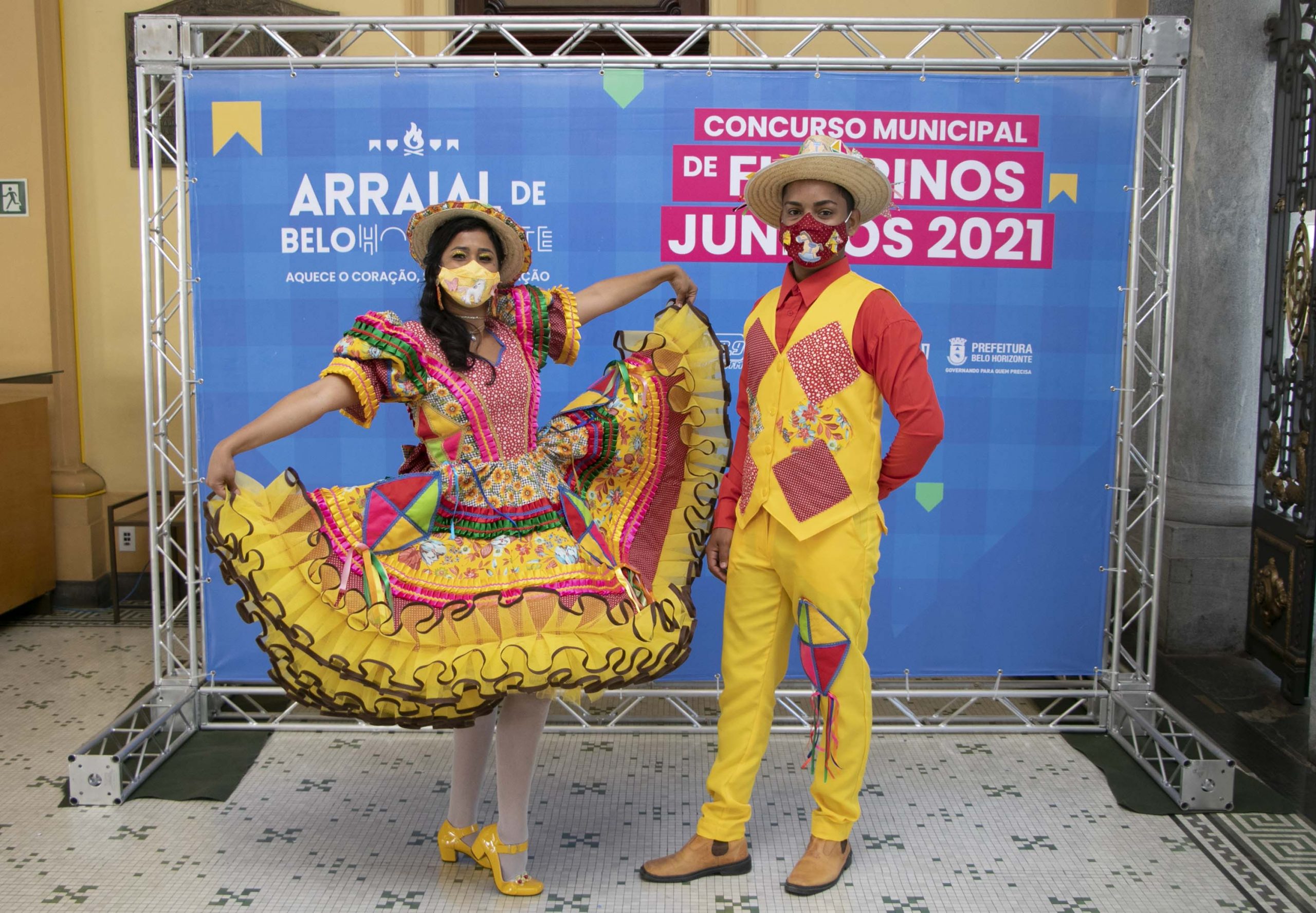 Concurso de figurinos e lives sobre cultura popular e gastronomia junina são as atrações do Arraial de Belo Horizonte 2021