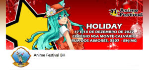 Anime Festival BH 2023  Portal Oficial de Belo Horizonte