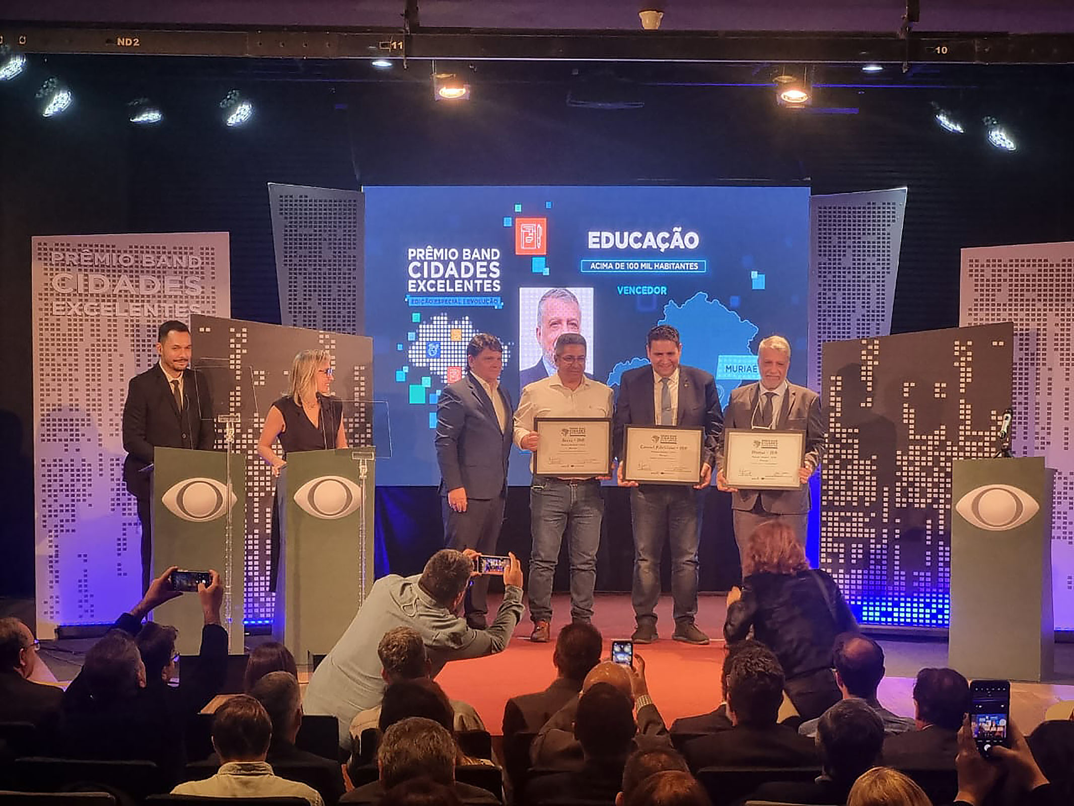 Coronel Fabriciano é finalista do “Prêmio Band Cidades Excelentes 2024”