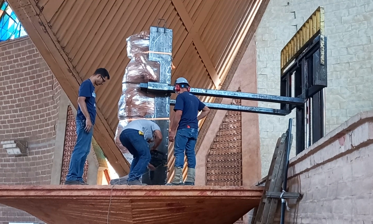 Emalto resgata imagem de São Sebastião