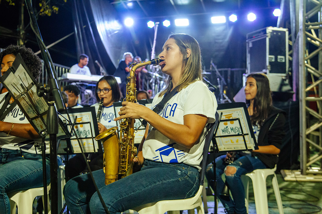 Encontro de Bandas de Música agita Antônio Dias