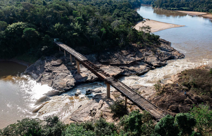 Justiça determina paralização da reforma da Ponte Queimada por risco ambiental