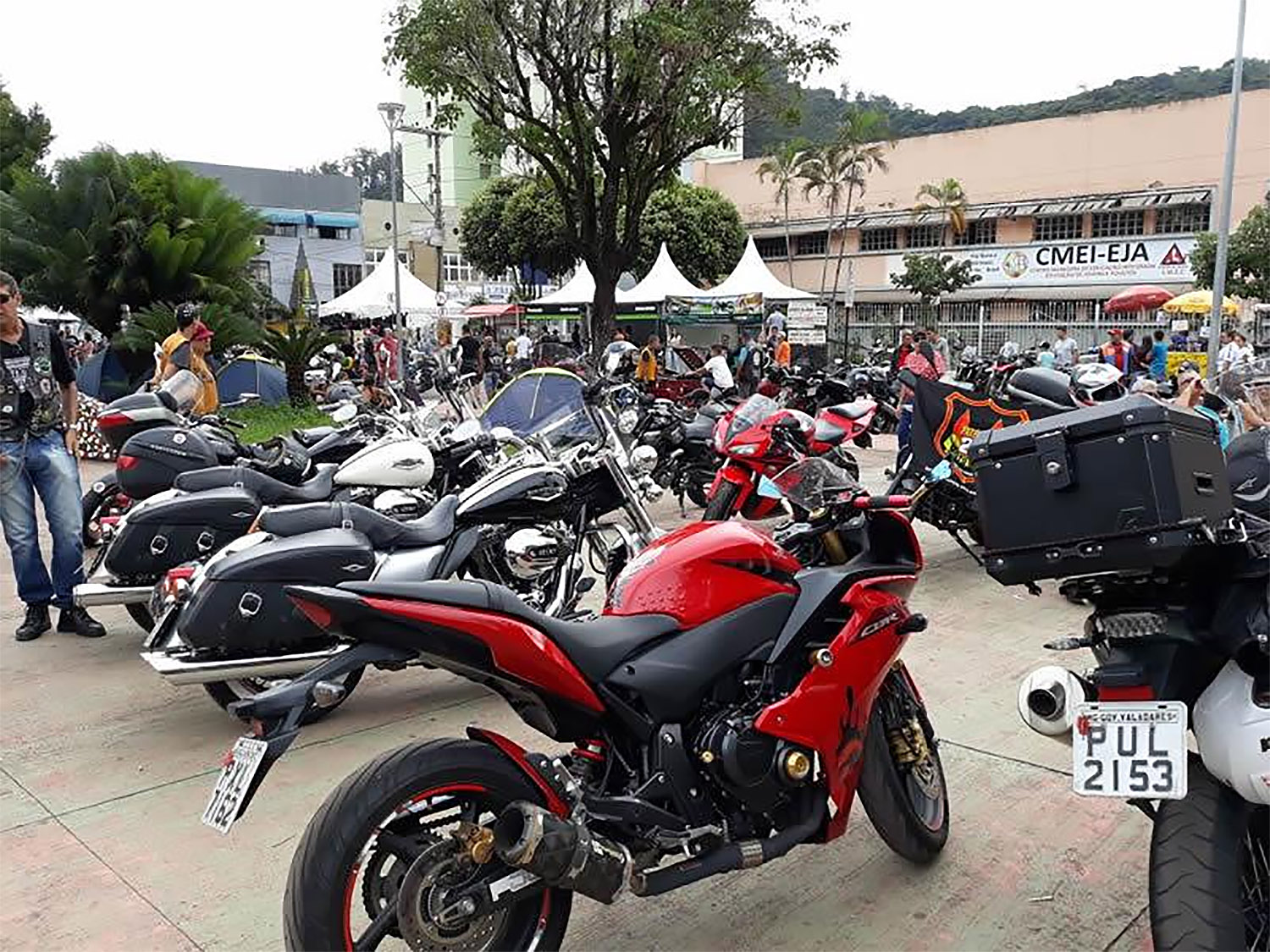 Encontro de Motociclistas de Timóteo na celebração dos 62 anos da cidade
