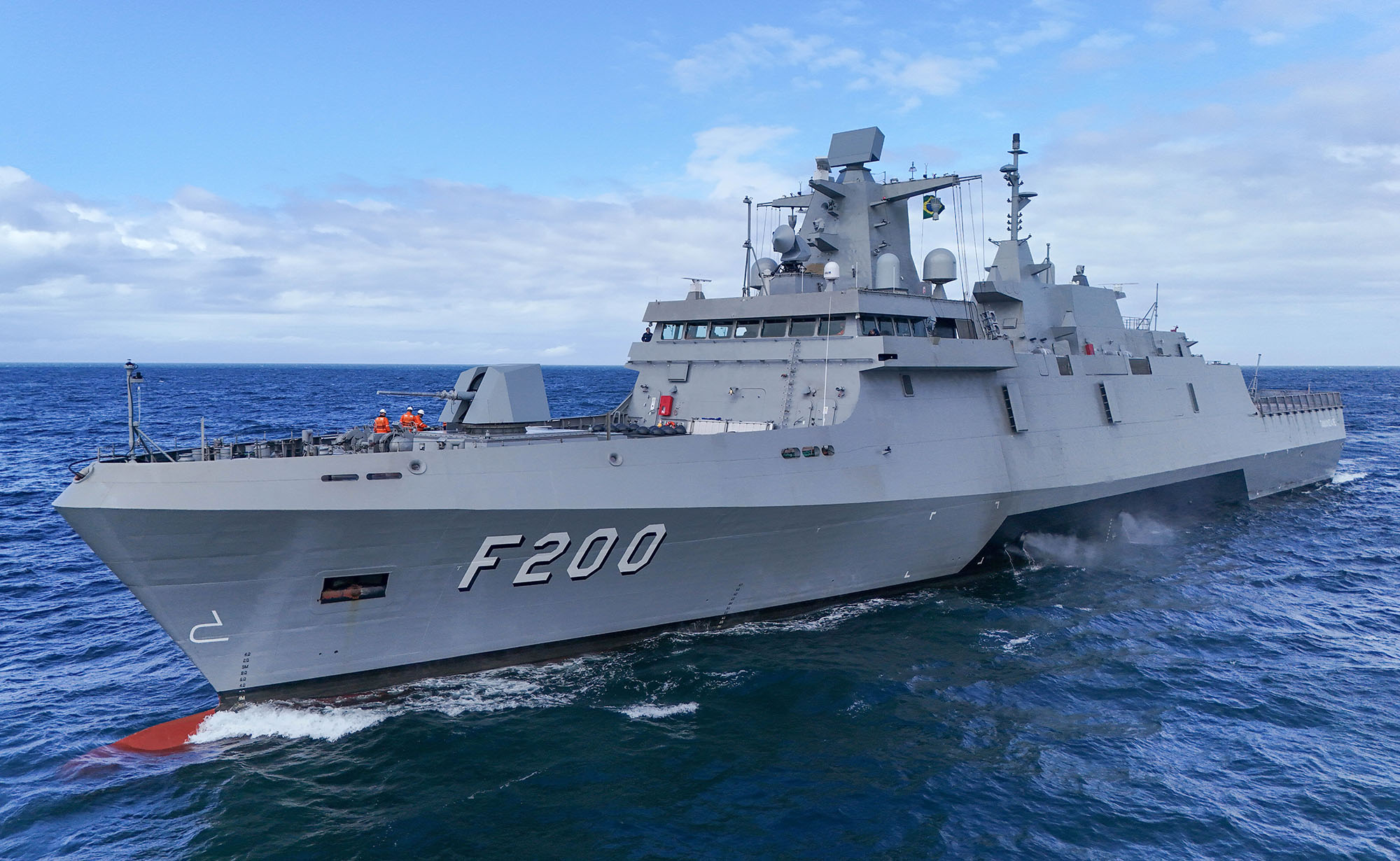 Fragatas da Marinha do Brasil utilizarão aço da Usiminas