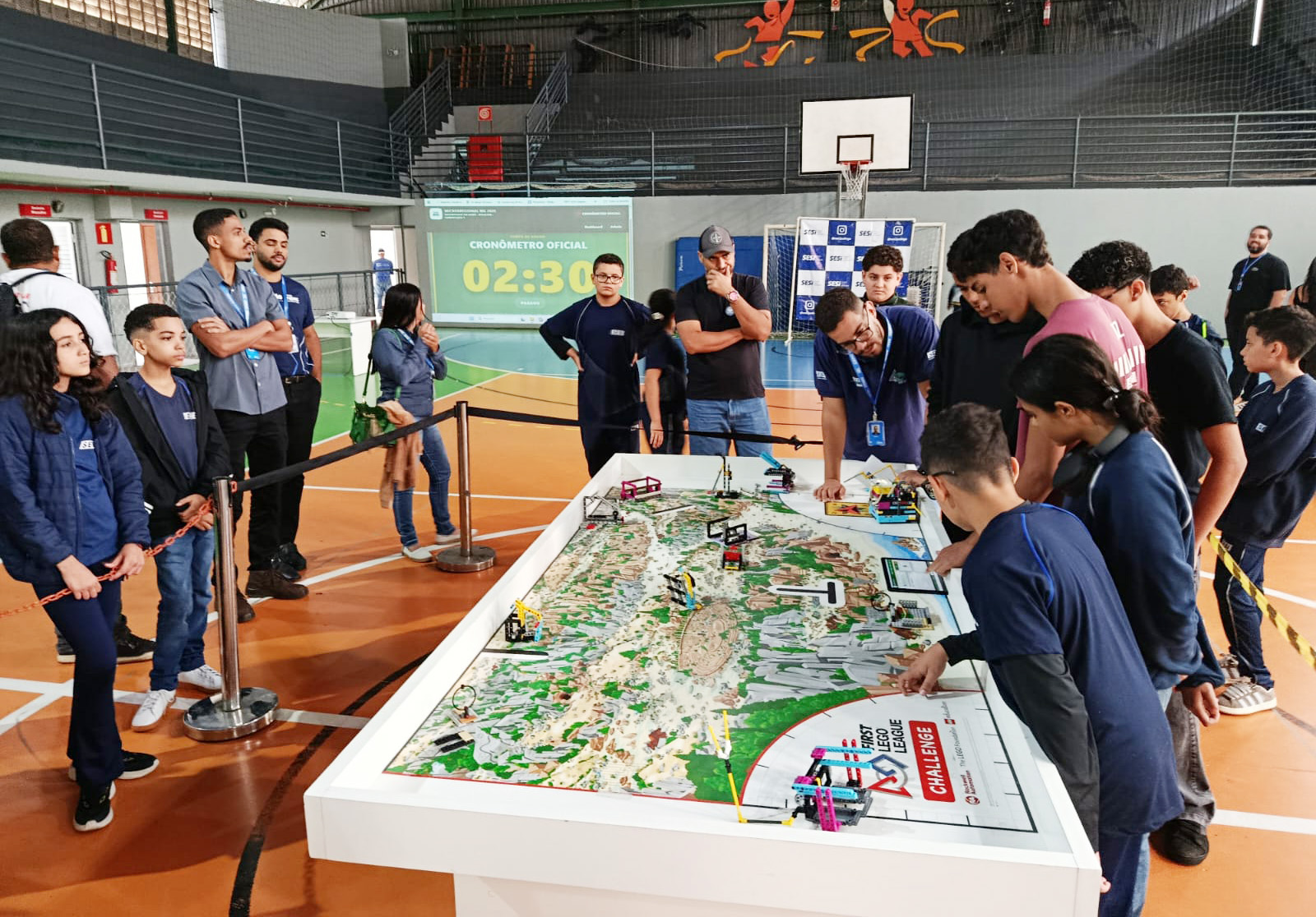 SESI de Ipatinga promove etapa microrregional de robótica com foco em biodiversidade e inovação