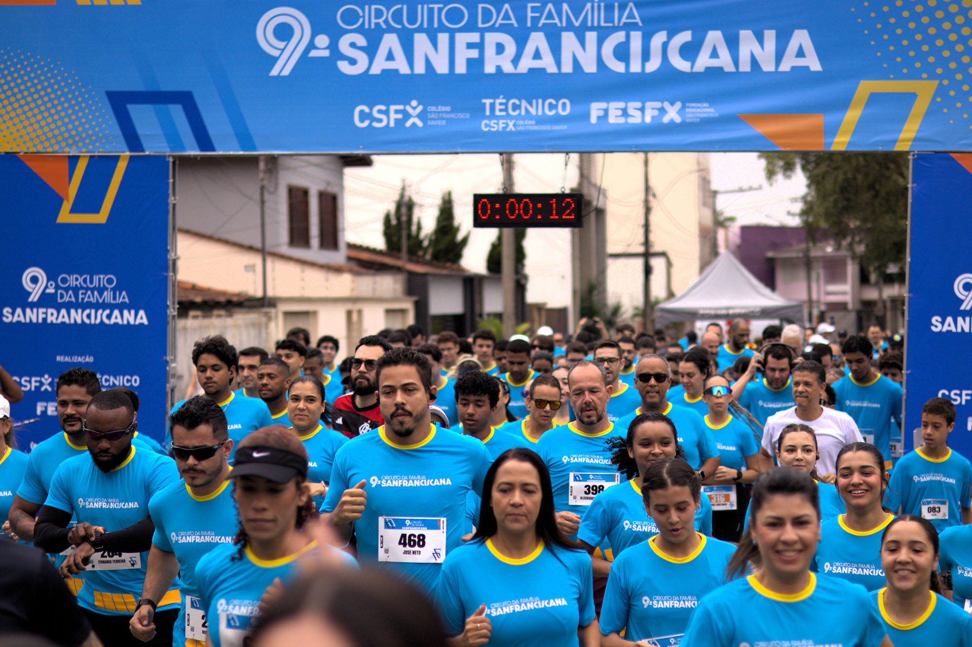 9º Circuito da Família Sanfranciscana reúne mais de 500 participantes em manhã de esporte e integração